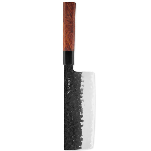 Norskaer Black Buffalo Nakiri Kokkekniv