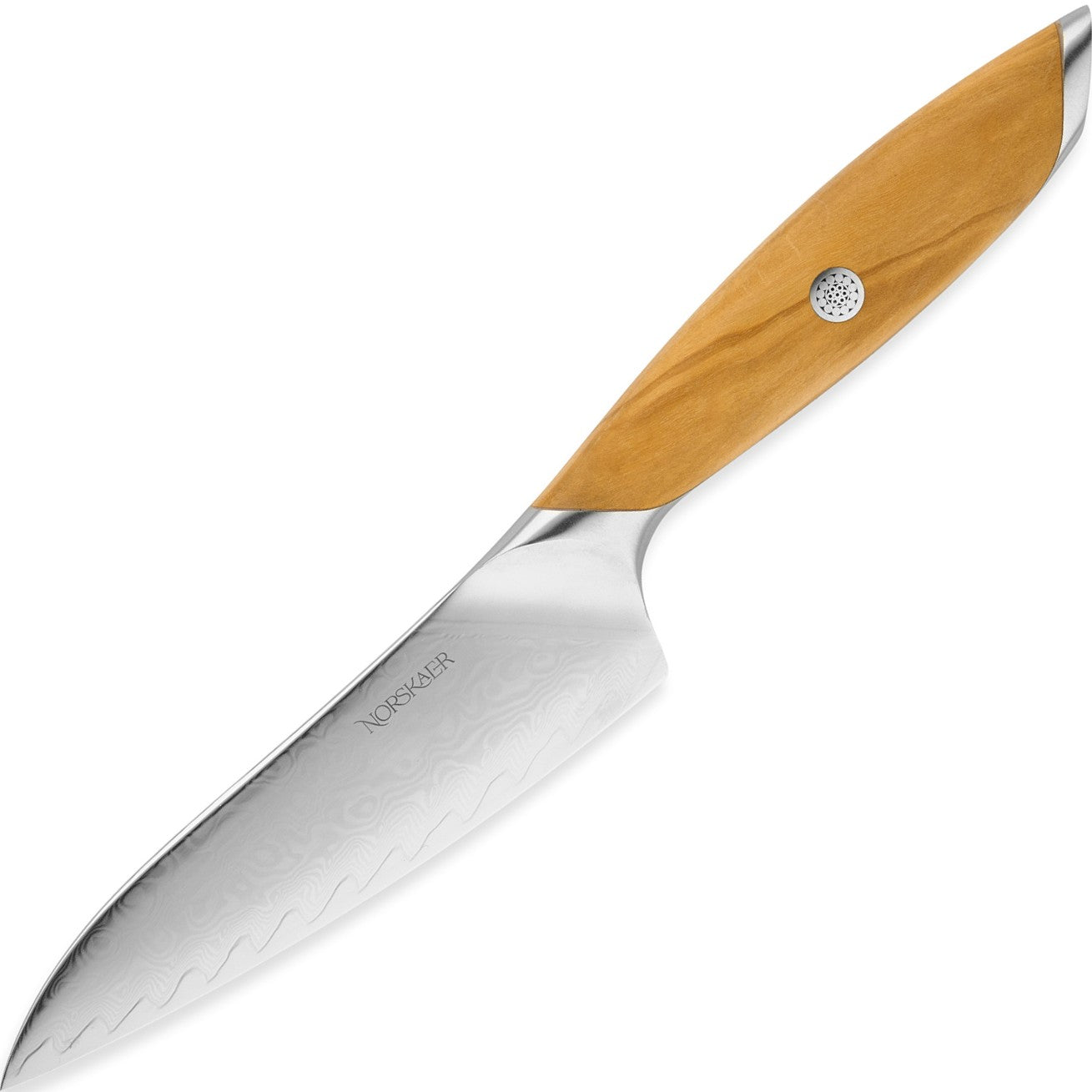 Norskaer Olive Wood Classic Sæt, 5 Knive